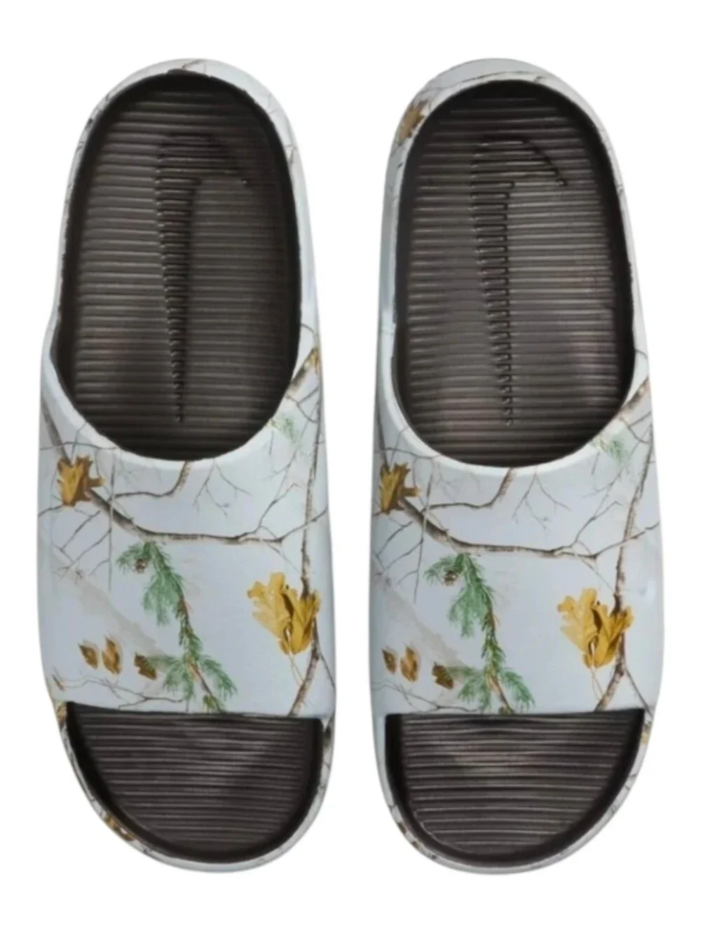 Nike Calm Slide Realtree Camo Velvet Brown Mens 8 Womens 9 IB2885-201 NEW